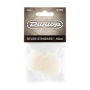 Dunlop - 0.46mm Nylon Guitar Pick (12/bag) #44P-46