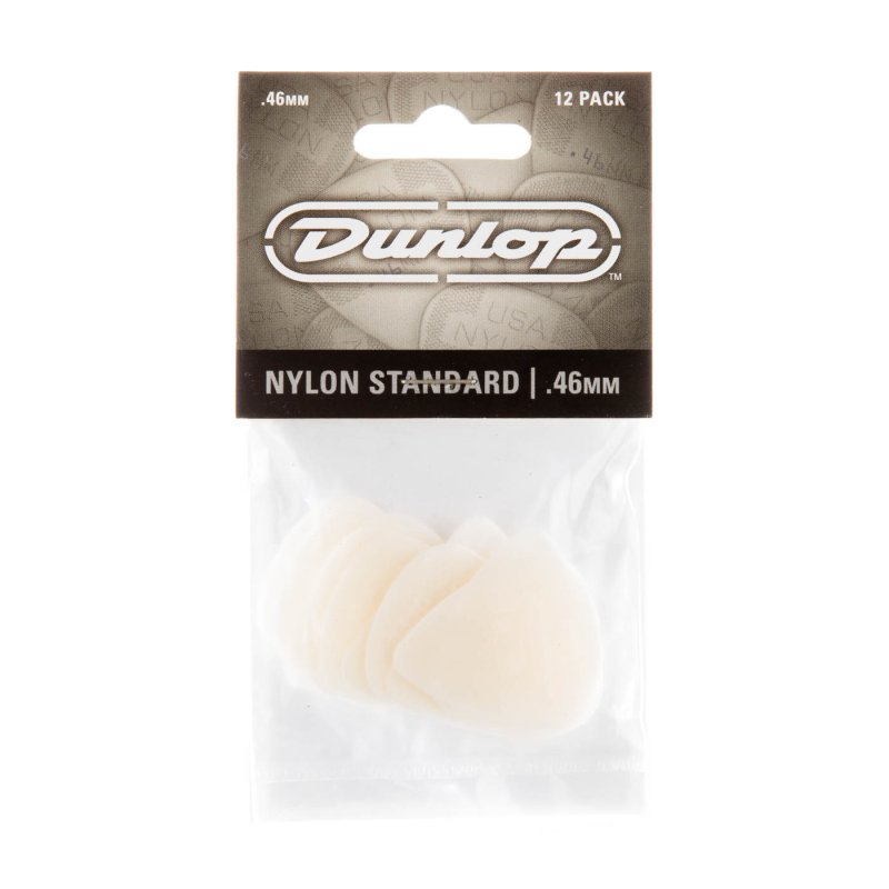 Dunlop - 0.46mm Nylon Guitar Pick (12/bag) #44P-46