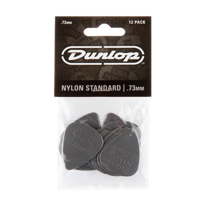 Dunlop - 0.73mm Nylon Guitar Pick (12/bag) #44P-73