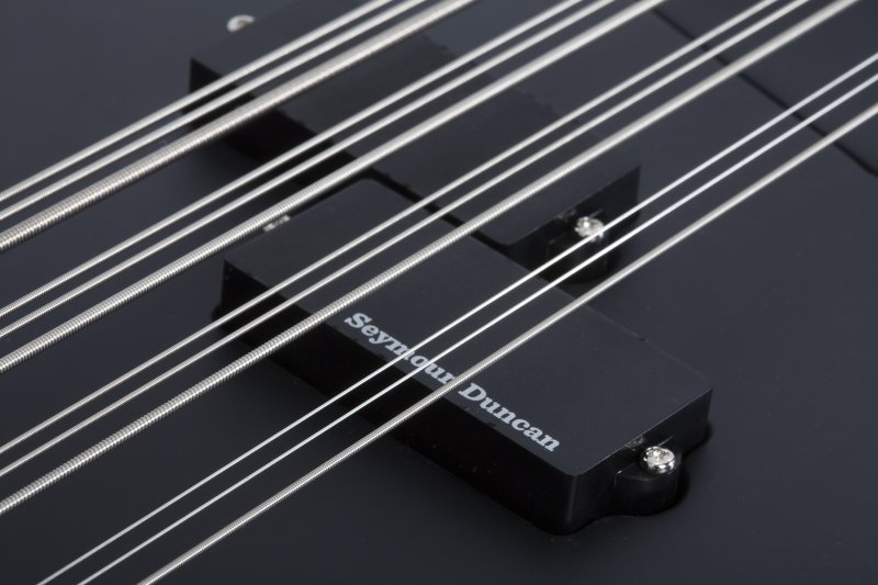 Schecter - dUg Pinnick DP-12 Electric Bass, Satin Black #459-SHC