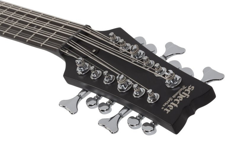 Schecter - dUg Pinnick DP-12 Electric Bass, Satin Black #459-SHC