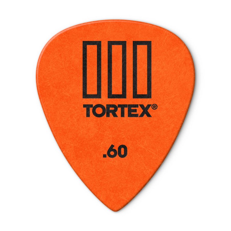 Dunlop - Orange 0.60mm Tortex® T III Guitar Pick (12/pack) #462P.60