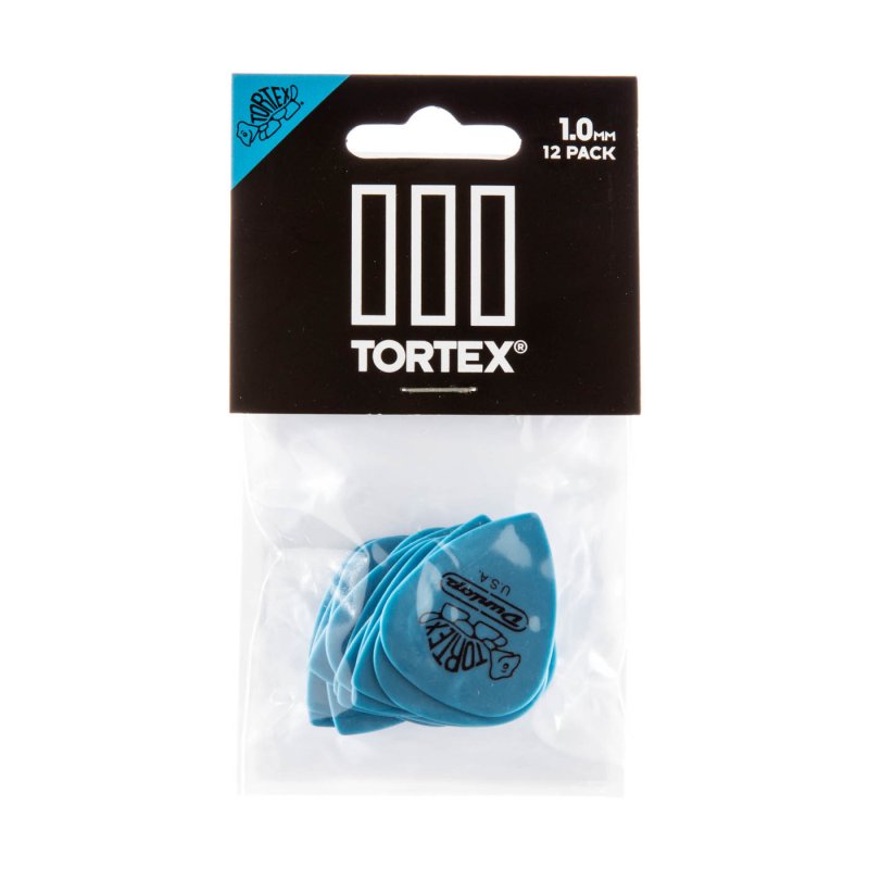 Dunlop - Blue 1.0mm Tortex® T III Guitar Pick (12/pack) #462P1.0
