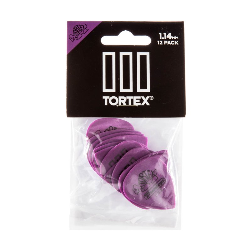 Dunlop - Purple 1.14mm Tortex® T III Guitar Pick (12/pack) #462P1.14