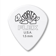 Dunlop - Tortex Flex Jazz III Guitar Pick, 1.5mm, White - 12 Pack #468P1.5