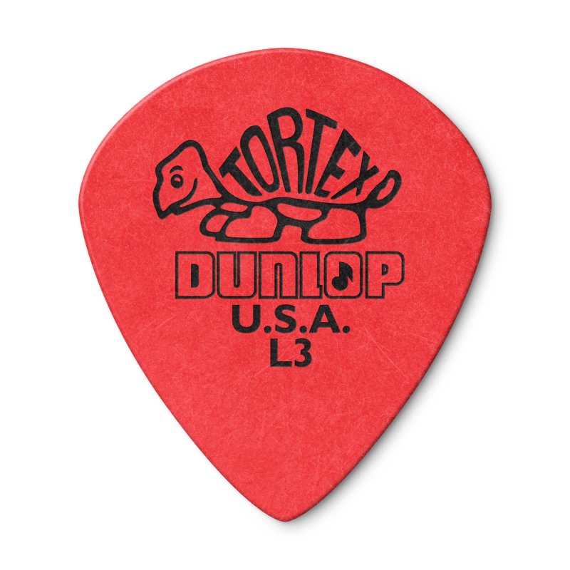 Dunlop - Red Tortex® Jazz III Guitar Pick (36/bag) #472RL3