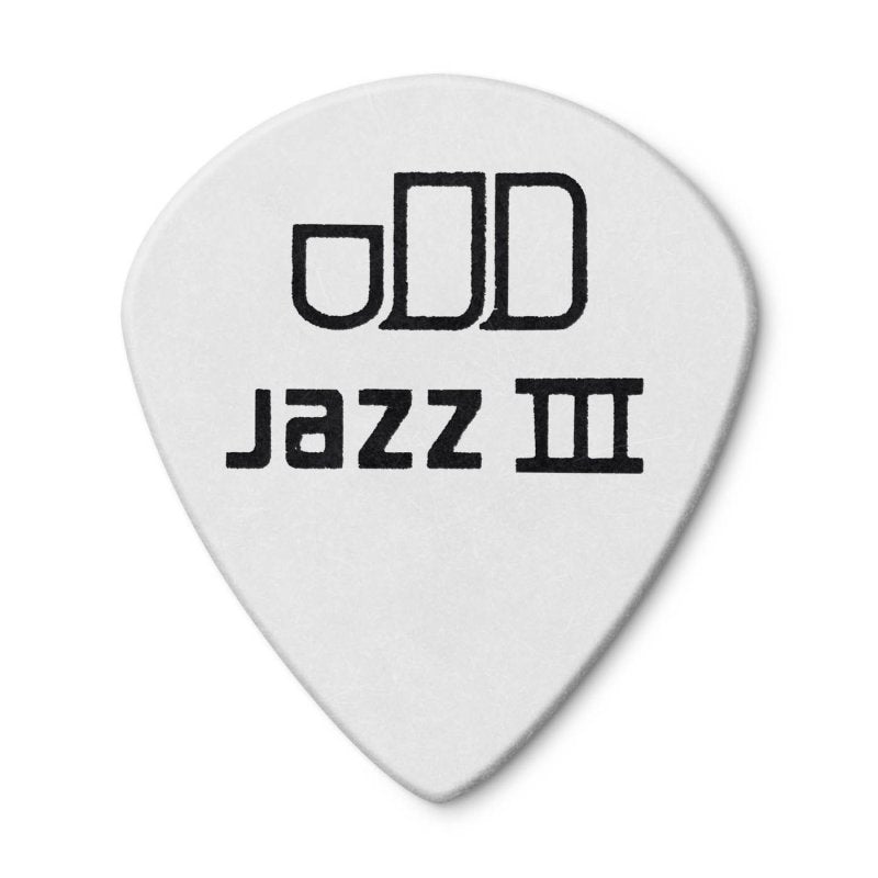 Dunlop - 0.88mm Tortex® White Jazz III Guitar Pick (12/pack) #478P.88