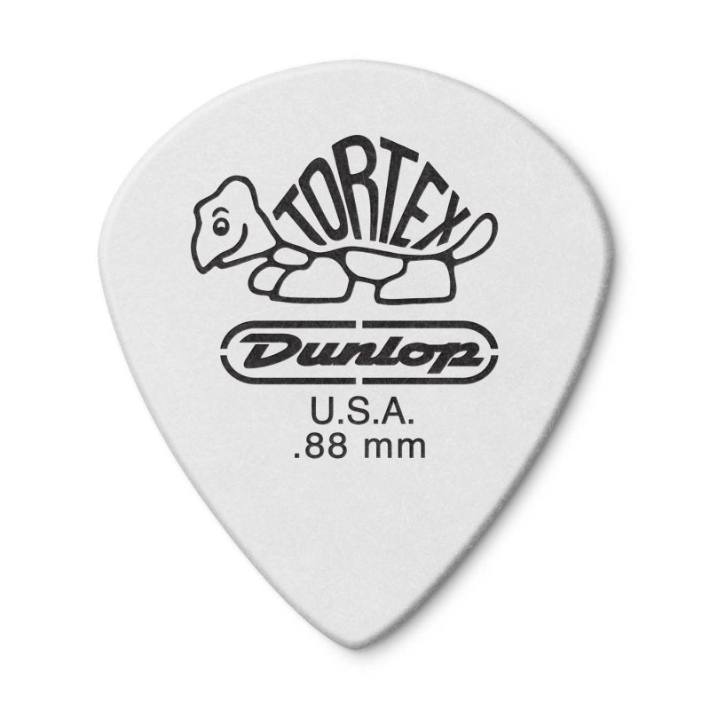 Dunlop - 0.88mm Tortex® White Jazz III Guitar Pick (12/pack) #478P.88
