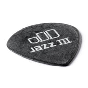 Dunlop - 1.35mm Tortex® Pitch Black Jazz III Guitar Pick (12/pack) #482P1.35