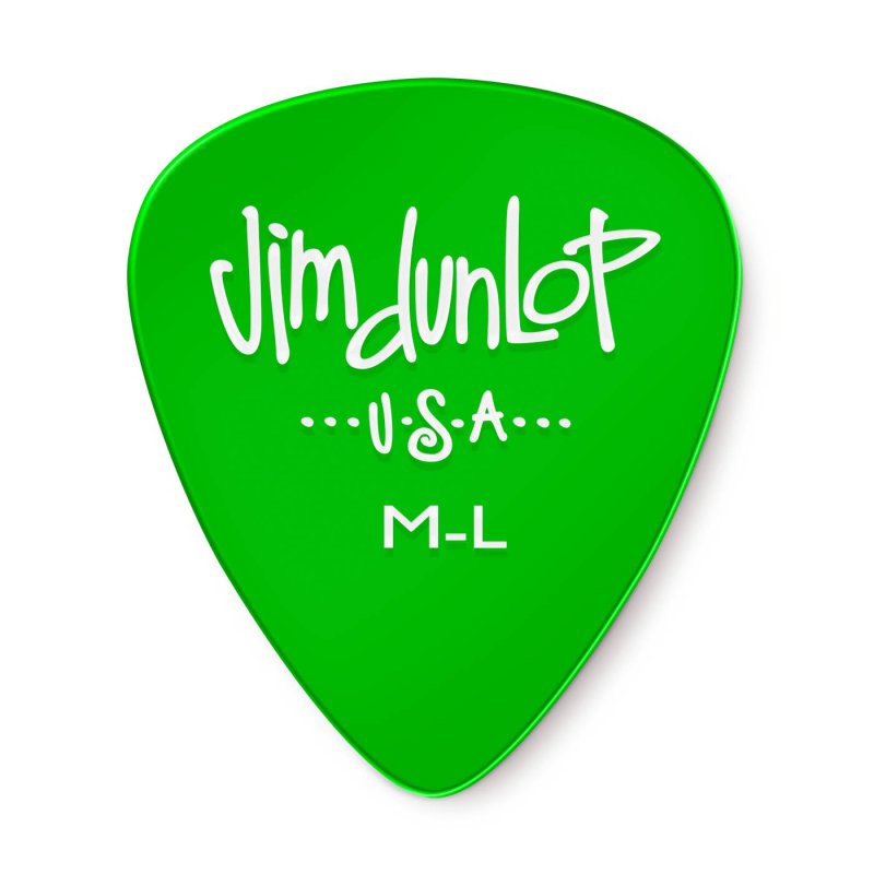 Dunlop - Medium Light Gels™ Guitar Pick (12/bag) #486PML