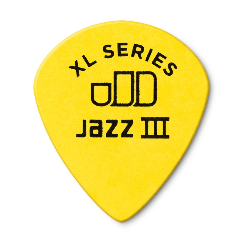 Dunlop - 0.73mm Yellow Tortex® Jazz III Xl Guitar Pick (12/pack) #498P.73