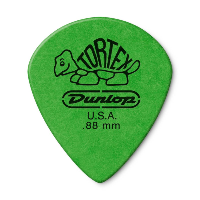 Dunlop - Green Tortex® Jazz III Xl Guitar Pick (12/pack) #498P.88