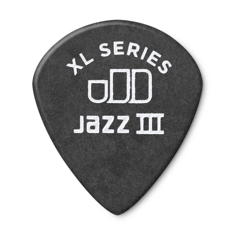 Dunlop - 1.35mm Black Tortex® Jazz Iii Xl Guitar Pick (12/pack) #498P1.35