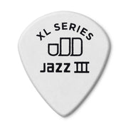Dunlop - 1.50mm White Tortex® Jazz III Xl Guitar Pick (12/pack) #498P1.50