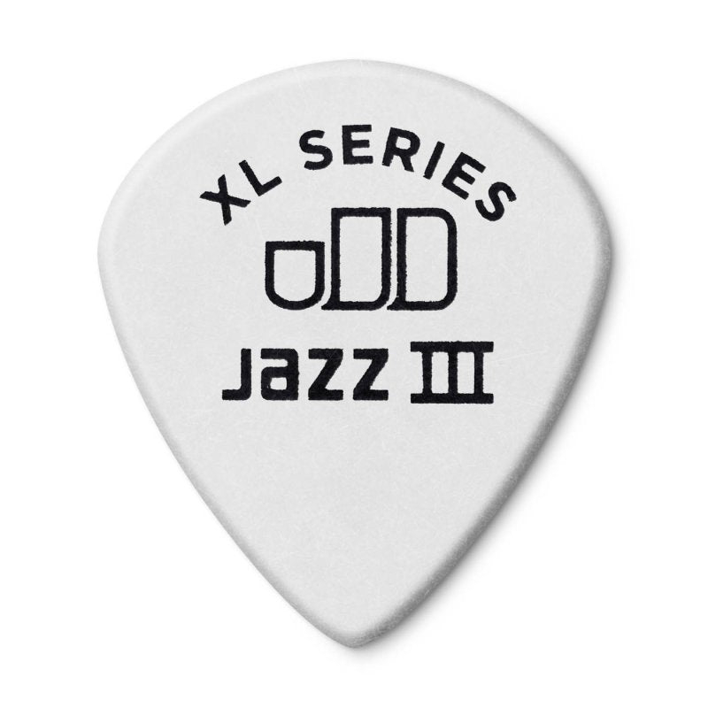 Dunlop - 1.50mm White Tortex® Jazz III Xl Guitar Pick (12/pack) #498P1.50