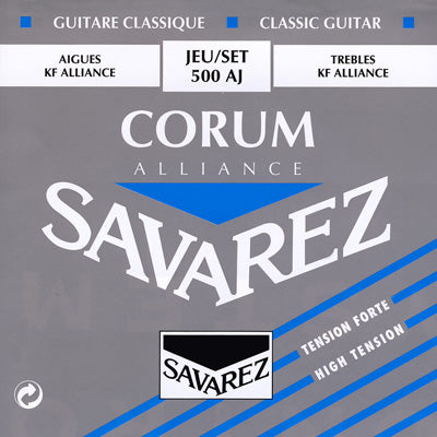 Savarez - Alliance/Corum HT Classical Guitar Strings, Full Set #500AJ