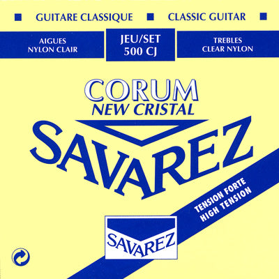 Savarez - New Cristal/Corum HT Classical Guitar Strings, Full Set #500CJ