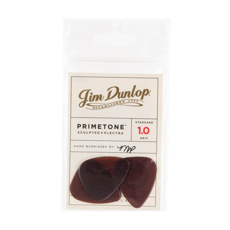 Dunlop - 1.0mm Primetone® Standard Guitar Pick (3/pack) #510P1.0