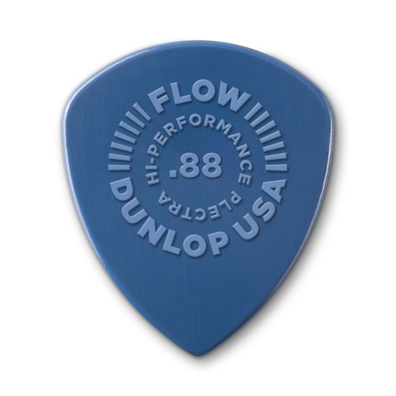 Dunlop - Flow Nylon 0.88mm Plectrum Picks (12-Pack) #541P088