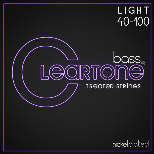 Cleartone - Nickel-Plated Treated Bass Strings. Light (40-100) #6440