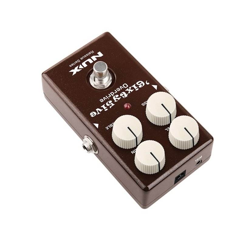 NUX - 6ixty5ive Overdrive Guitar Effects Pedal #6IXTY5IVE-OVERDRIVE