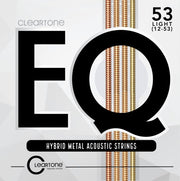 Cleartone - EQ Series Hybrid Metal Treated Acoustic Guitar Strings. Light (12-53) #7812