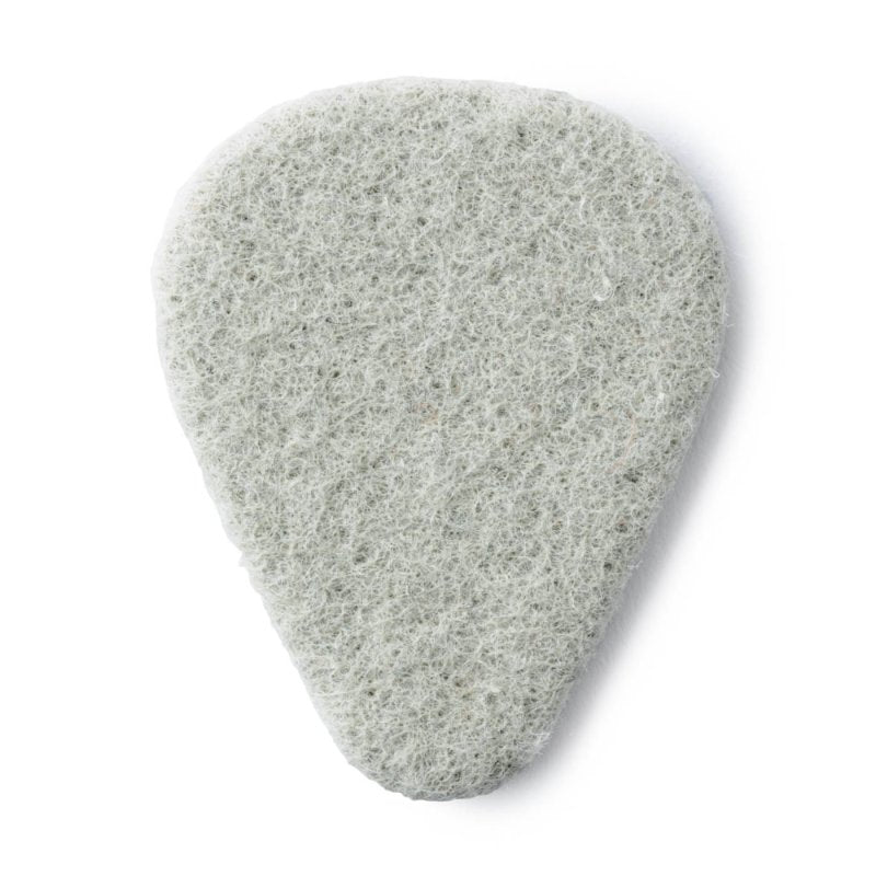 Dunlop - White Beveled Felt Pick 3/Bag #8012P