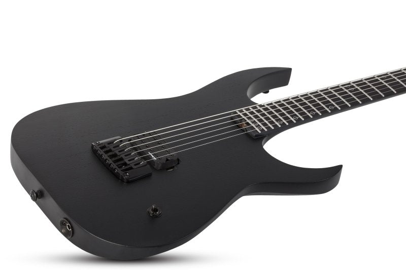 Schecter - KM-6 MK-III EX Electric Guitar, Satin Black Open Pore #879-SHC