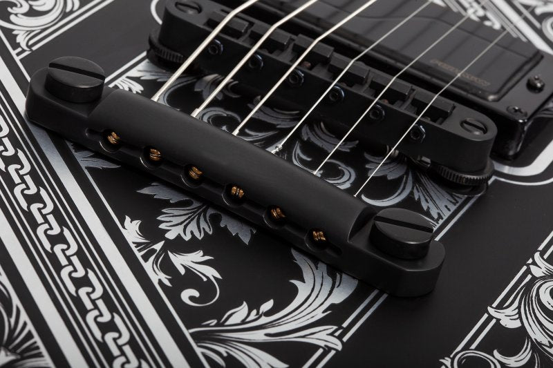 Schecter - Solo-II Pryzm Palladium Electric Guitar, Gloss Black #921-SHC