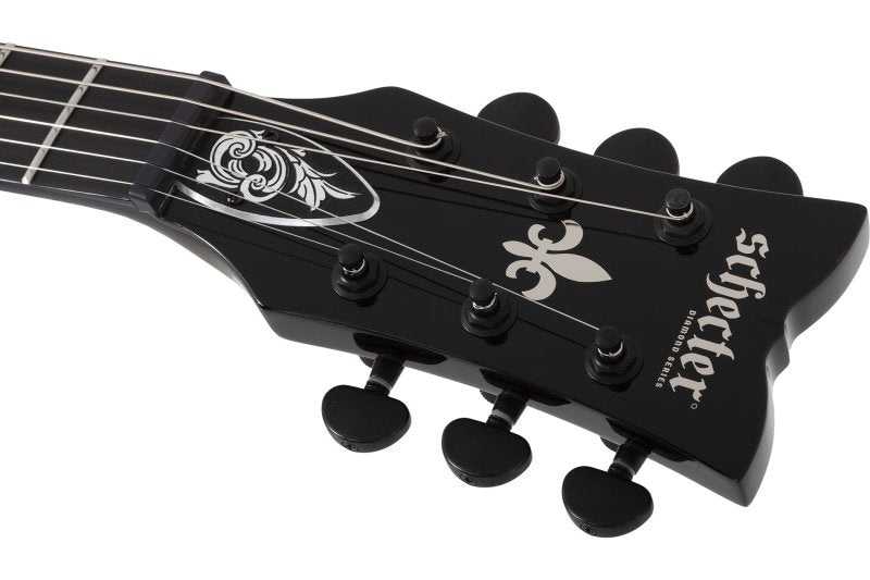 Schecter - Solo-II Pryzm Palladium Electric Guitar, Gloss Black #921-SHC