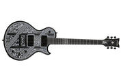 Schecter - Solo-II Pryzm Palladium Electric Guitar, Gloss Black #921-SHC