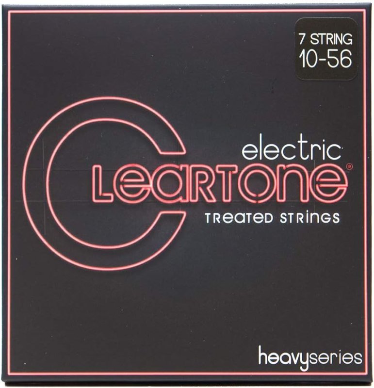 Cleartone - Heavy Series 7-String Electric Guitar Strings. Light Heavy (10-56) #9410-7