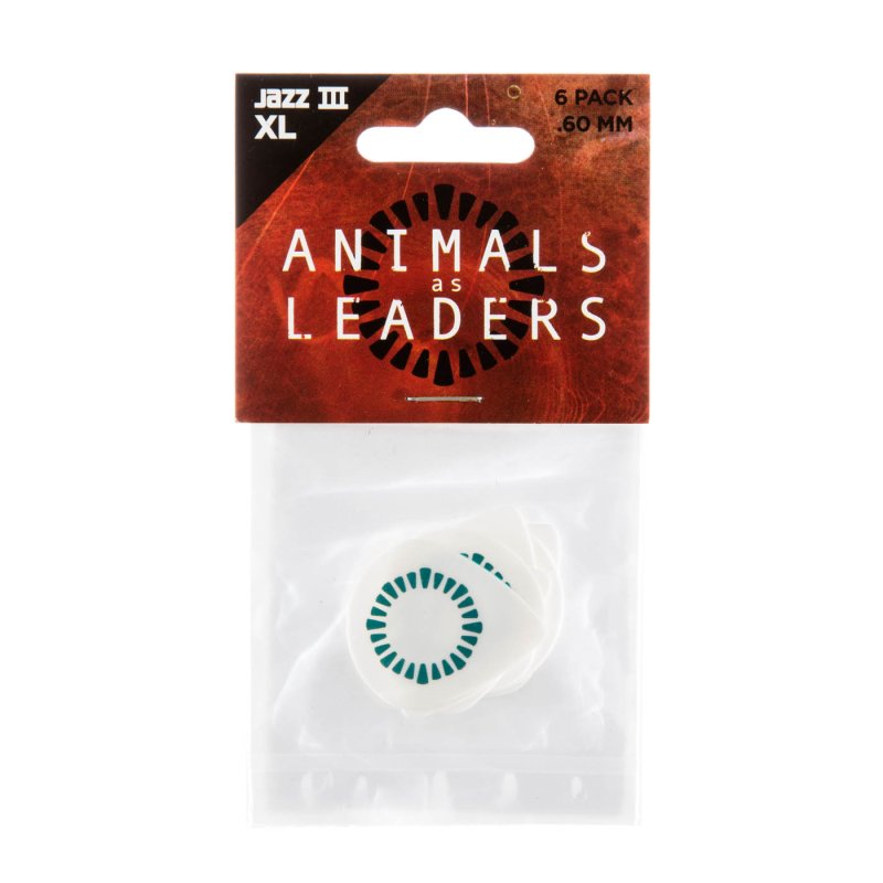 Dunlop - Tosin Abasi Tortex® Jazz III Xl Guitar Pick (6/pack) #AALP03