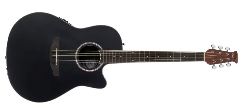 Applause - CS Steel String Acoustic / Electric Guitar, Black Satin #AB24-5S
