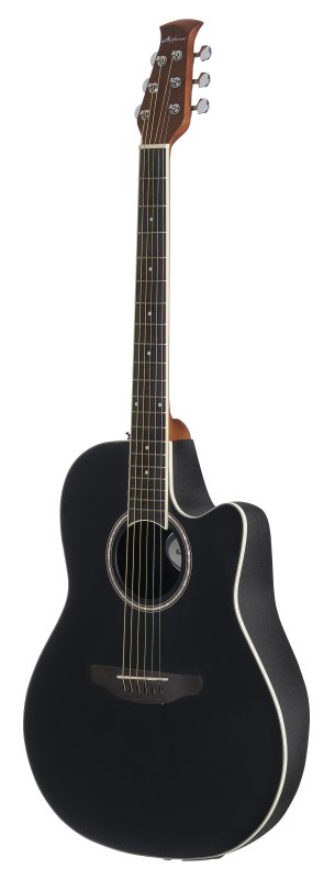 Applause - CS Steel String Acoustic / Electric Guitar, Black Satin #AB24-5S