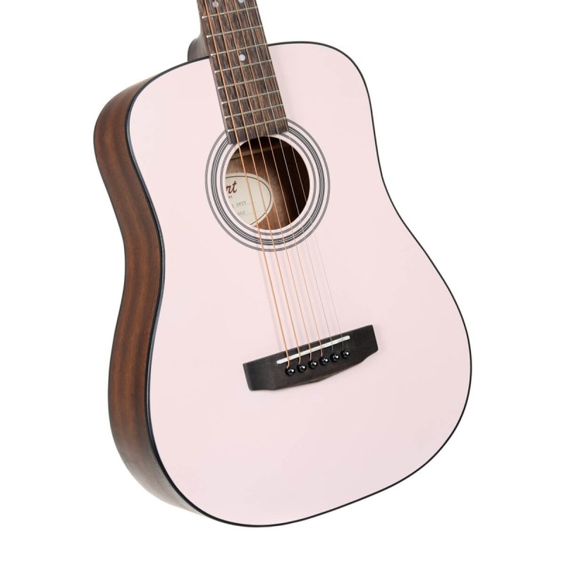 Cort - 3/4 Earth Mini Acoustic Guitar With Gig Bag, Open Pore Ivory #AD-MINI-BAG-OPIV