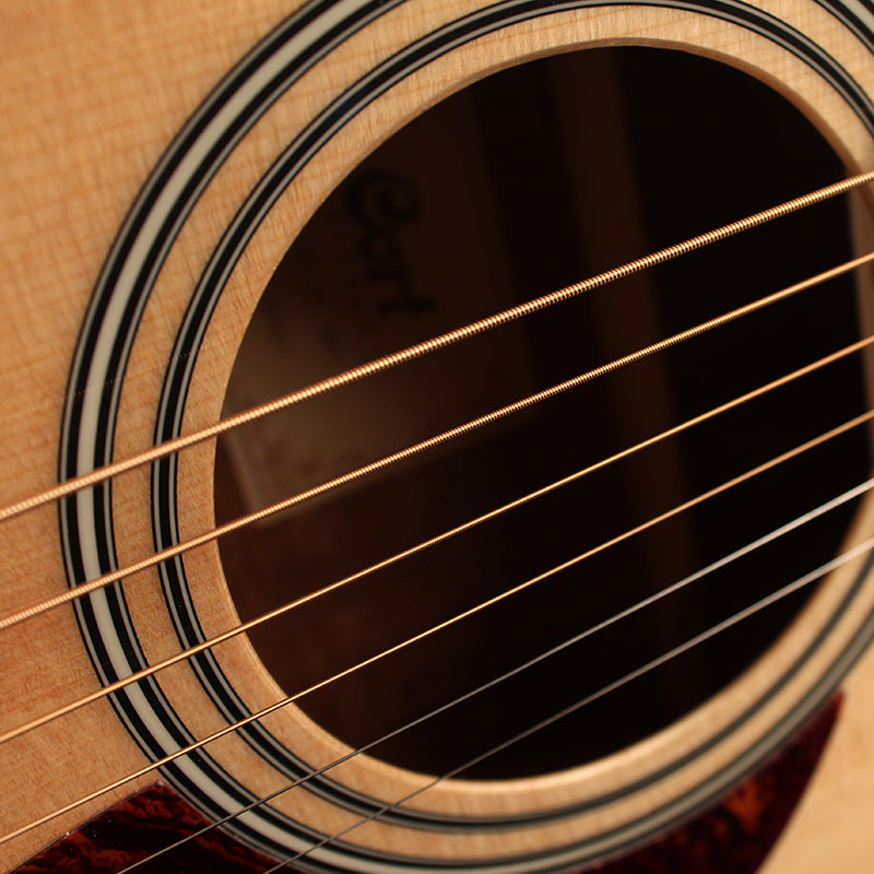 Cort - Standard Series Spruce Top Acoustic / Electric Guitar, Open Pore #AD810E-OP