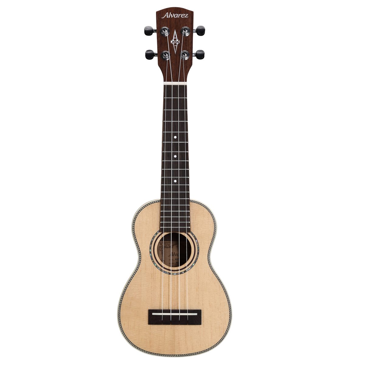 Alvarez Artist Soprano Ukulele - AU70WS front