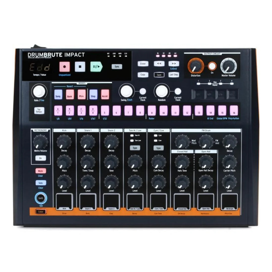 Arturia - DrumBrute Impact - Analog Drum Machine