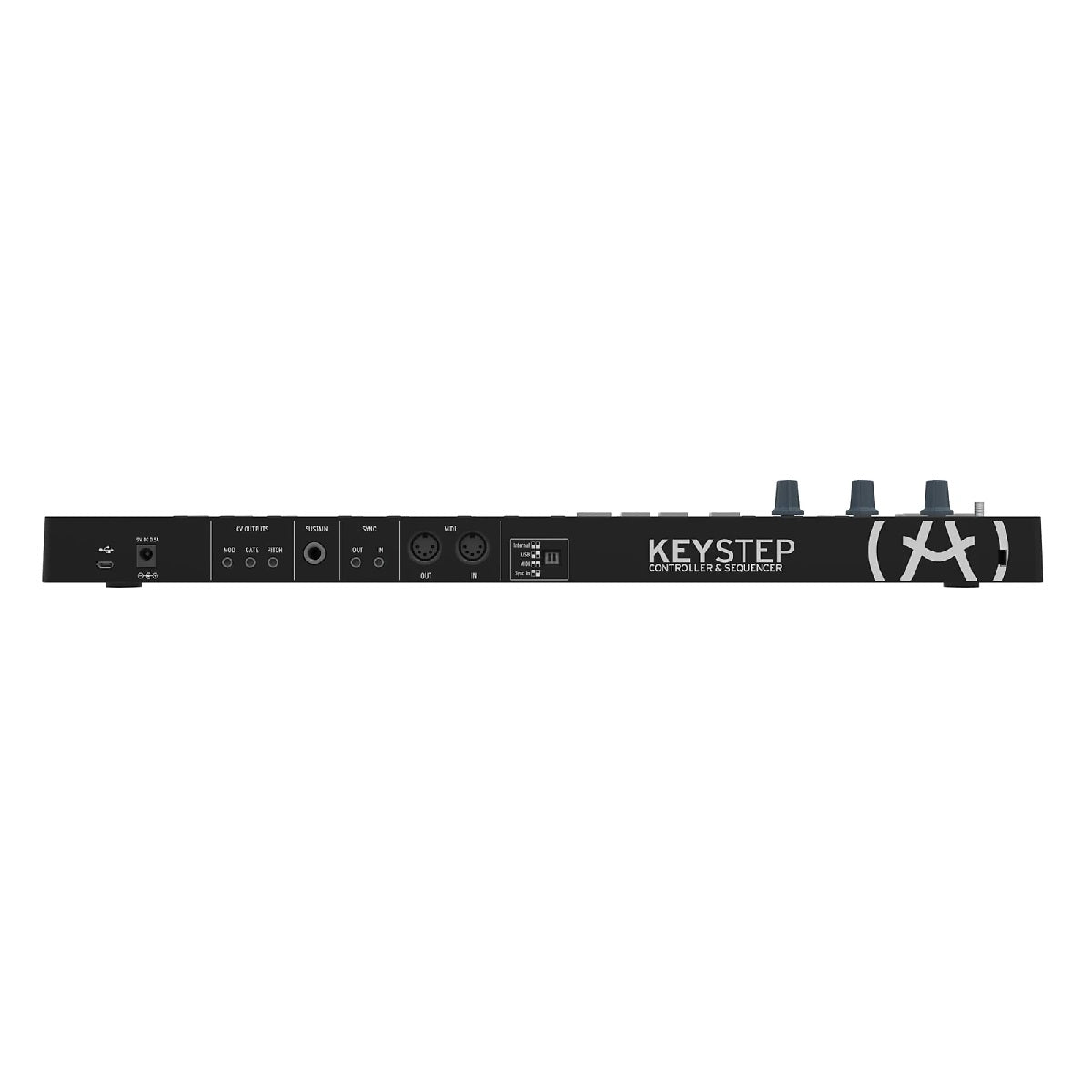 Arturia - KeyStep Portable Keyboard Controller Black Back