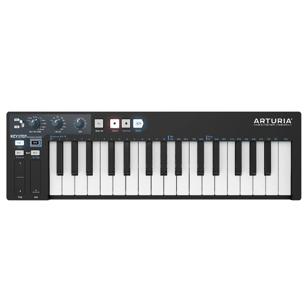 Arturia - KeyStep Portable Keyboard Controller Black