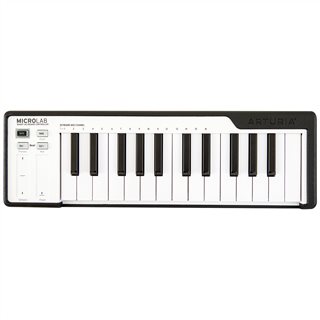 Arturia - MicroLab 25-Key MIDI Controller - Black