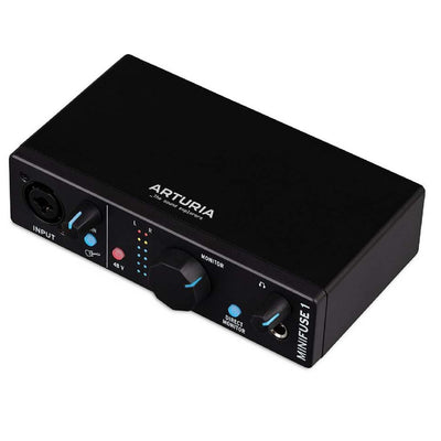 Arturia - MiniFuse 1 Compact USB Audio Interface - Black