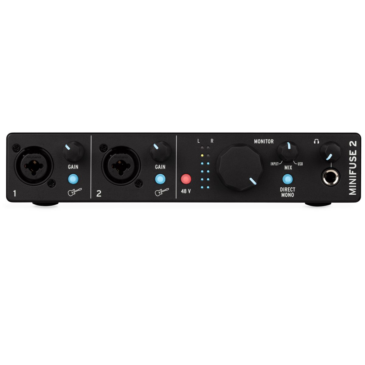 Arturia - MiniFuse 2 Compact USB Audio Interface - Black
