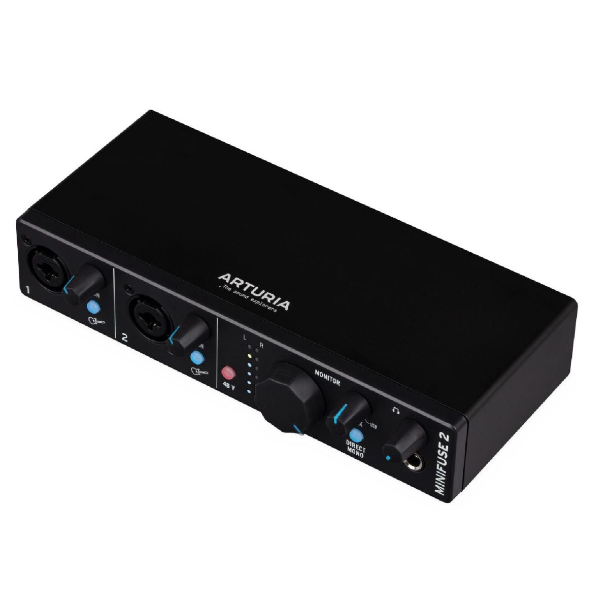 Arturia - MiniFuse 2 Compact USB Audio Interface - Black