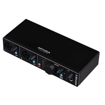 Arturia - MiniFuse 2 Compact USB Audio Interface - Black