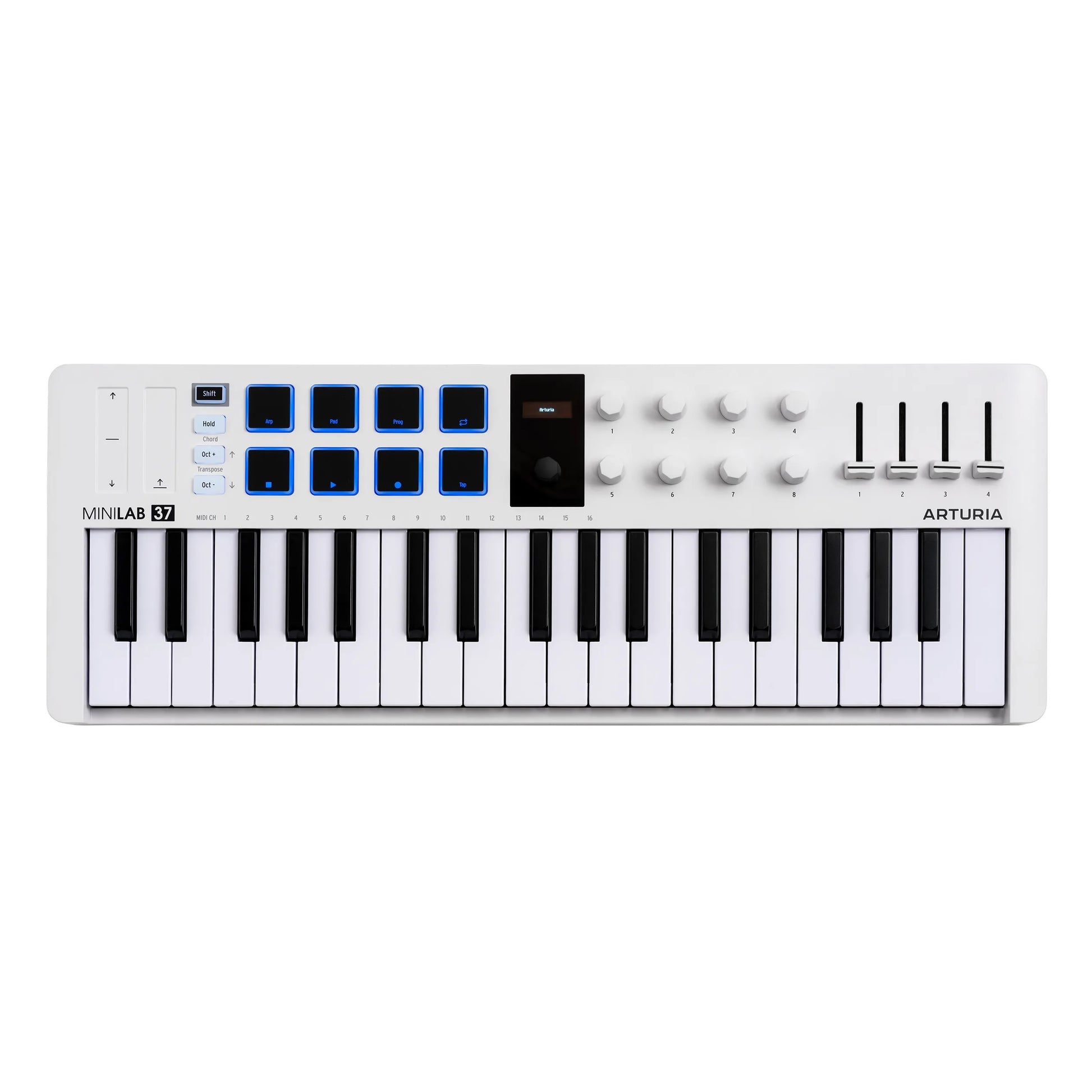Arturia - MiniLab 37 White Universal MIDI Controller