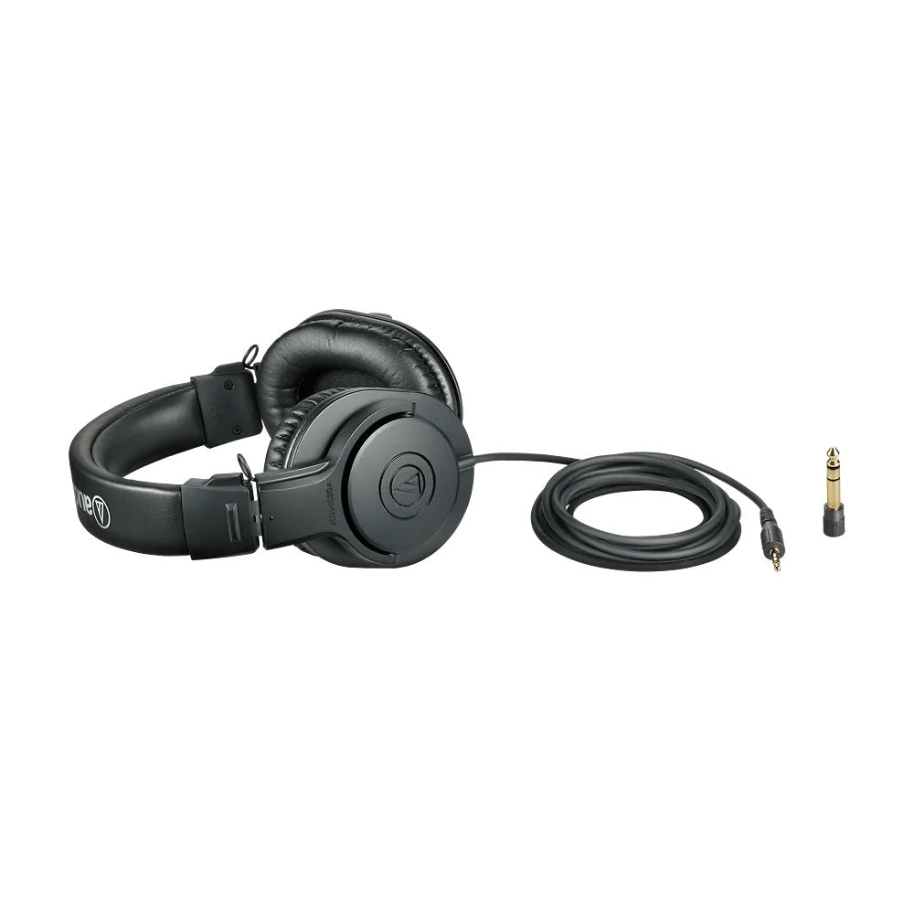 Audio-Technica - ATH-M20X Black Professional Monitor Headphones