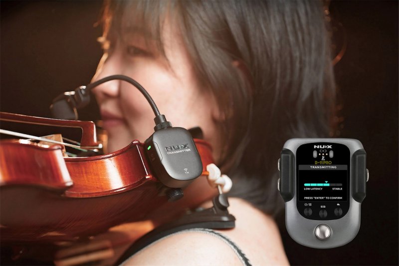 NUX - Wireless Microphone System for Violin and Viola #B-11PRO
