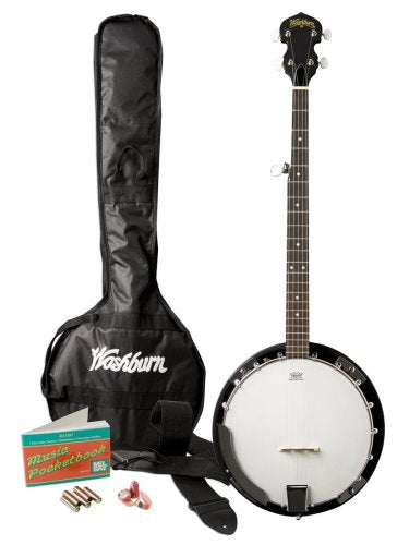 Washburn - Banjo Pack with 5-string Resonator Banjo #B8K-A